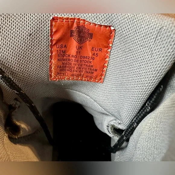 Harley-Davidson® Men's FXRG-6 5.5-Inch Waterproof Motorcycle Boots, Size 12M - Picture 12 of 12